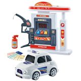 Estación de Gas Interactiva con Coche Police Car