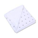 Manta Cochecito Doble Cara My Sweet Baby - Estrellas Grises - imagen 2