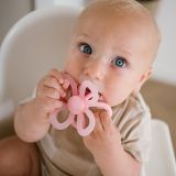 Mordedor de Silicona Flor Rosa Babyono - Alivio para Bebés - imagen 3