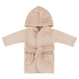 Bata de baño Trixie para bebés - Hush Rose, suave y absorbente