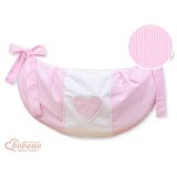 Bolsa de Juguetes My Sweet Baby - Hearts Pink Strips