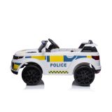 Coche eléctrico de policía BBH-021 blanco