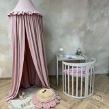 Dosel de techo de muselina – Rosa