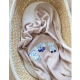 Manta de Fleece Beige para Bebés My Sweet Baby - imagen 3