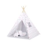 Tipi Infantil My Sweet Baby con Alfombra y Plumas Decorativas - imagen 3