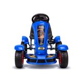 Go-Kart a Pedales con Freno de Mano en Azul