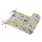 Protectores de Cuna My Sweet Baby - Universal Bumper Gris-Menta