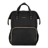 Bolsa de mamá Siena Negro & Oro Kikkaboo: Estilo y Funcionalidad - imagen 2