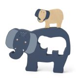 Rompecabezas de Madera Trixie - Sra. Elefante para Bebés - imagen 2