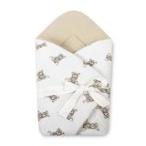 Arrullo muselina Teddy Beige 75x75 cm Sensillo