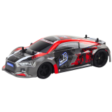 Coche RC Control Remoto 1:18 Ruedas de Goma Rojo