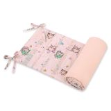 Protector Universal para Cuna My Sweet Baby - Búhos Crema-Menta