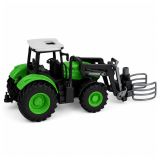 Tractor teledirigido Lean toys para recrear tareas de granja