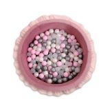 Piscina de Pelotas My Sweet Baby 200pcs - Rosa Pastel