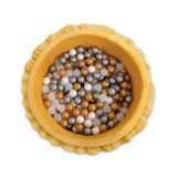 Piscina de bolas My Sweet Baby 200pcs - Amarillo Miel