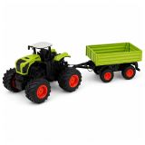 Tractor agrícola RC 1:16 Lean toys de plástico con ruedas de goma