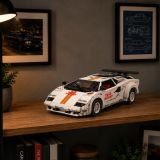 Coche Deportivo RC de Bloques con 1384 Piezas Blanco - imagen 3