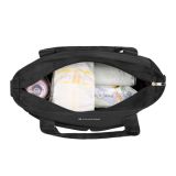 Bolsa de mamá Kikkaboo Brielle Negro - Elegante y funcional - imagen 2