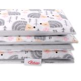 Juego de Ropa de Cuna My Sweet Baby 2 Piezas Hedgehogs Grey - imagen 2