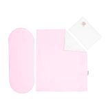Juego de cama para capazo 6 piezas Kikkaboo Dream Big Rosa - imagen 2