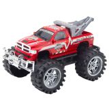 Vehículo de rescate todoterreno con tracción trasera, rojo 27cm