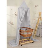 Dosel de Muselina con Volantes - My Sweet Baby - Gris - imagen 3