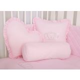 Cojín Decorativo Corazón Rosa My Sweet Baby - Elegante y Acogedor - imagen 2