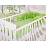 Protector de Cuna Trenzado My Sweet Baby Knot Bumper 180cm Verde - imagen 3