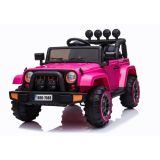 Coche eléctrico rosa BRD-7588 para paseos divertidos
