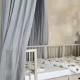 Dosel de techo de muselina – Gris