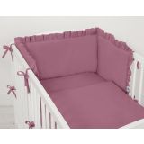 Protector de Cuna My Sweet Baby Frill - Color Pastel Violeta - imagen 2