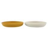 Plato de PLA 2-Pack Mostaza Trixie - Ideal para Bebés - imagen 2