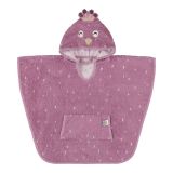 Poncho Trixie Mrs. Peacock - Suave algodón orgánico para bebé