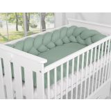 Knot Bumper Pastel Green - Protector de Cuna My Sweet Baby - imagen 3