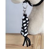 Correa para Caballo de Madera My Sweet Baby - Blanca y Negra