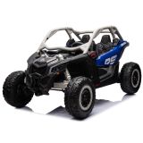 Detalle de la carrocería abierta y barras antivuelco del buggy DK-CA001 lacado