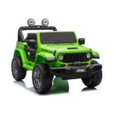Jeep Rubicon 4x4 Vehículo Eléctrico Verde