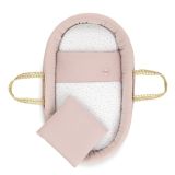 Moises Palma Acolch+pata M.nat Plumeti Rosa/natural 39x80x61 Cm - Cambrass - imagen 2