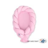 Nido Trenzado 2 en 1 Rosa My Sweet Baby - Confortable y Multifuncional - imagen 2