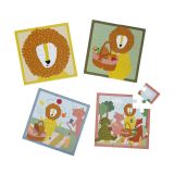 Caja de puzzle Trixie - Picnic de los animales - 4 puzzles - imagen 2
