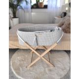 Moisés Boho Hecho a Mano con Soporte - My Sweet Baby