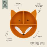 Plato compartimentado de silicona con ventosa - Trixie Mr. Fox - imagen 3