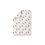 Edredón de bambú para bebé Ositos 120x90 cm – Blanco