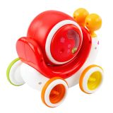 Caracol Interactivo con Tambor Musical Educativo Rojo