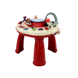 Mesa educativa interactiva en acción, ideal para el juego y aprendizaje