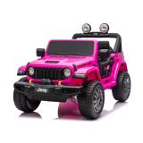 Jeep Rubicon 4x4 Vehículo a Batería Rosa