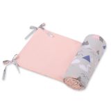 Protector Universal para Cuna My Sweet Baby - Cisnes Grises - imagen 3