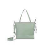 Bolso Maternal Sensillo de Eco-Cuero en Color Verde Oliva
