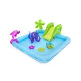 Parque Inflable Acuático 239 x 206 x 86 cm
