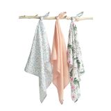 Paquete de 3 Pañales de Muselina Sensillo - Rosa - imagen 3